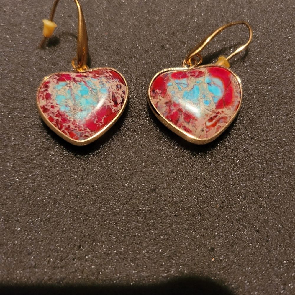 Heart shaped earrings